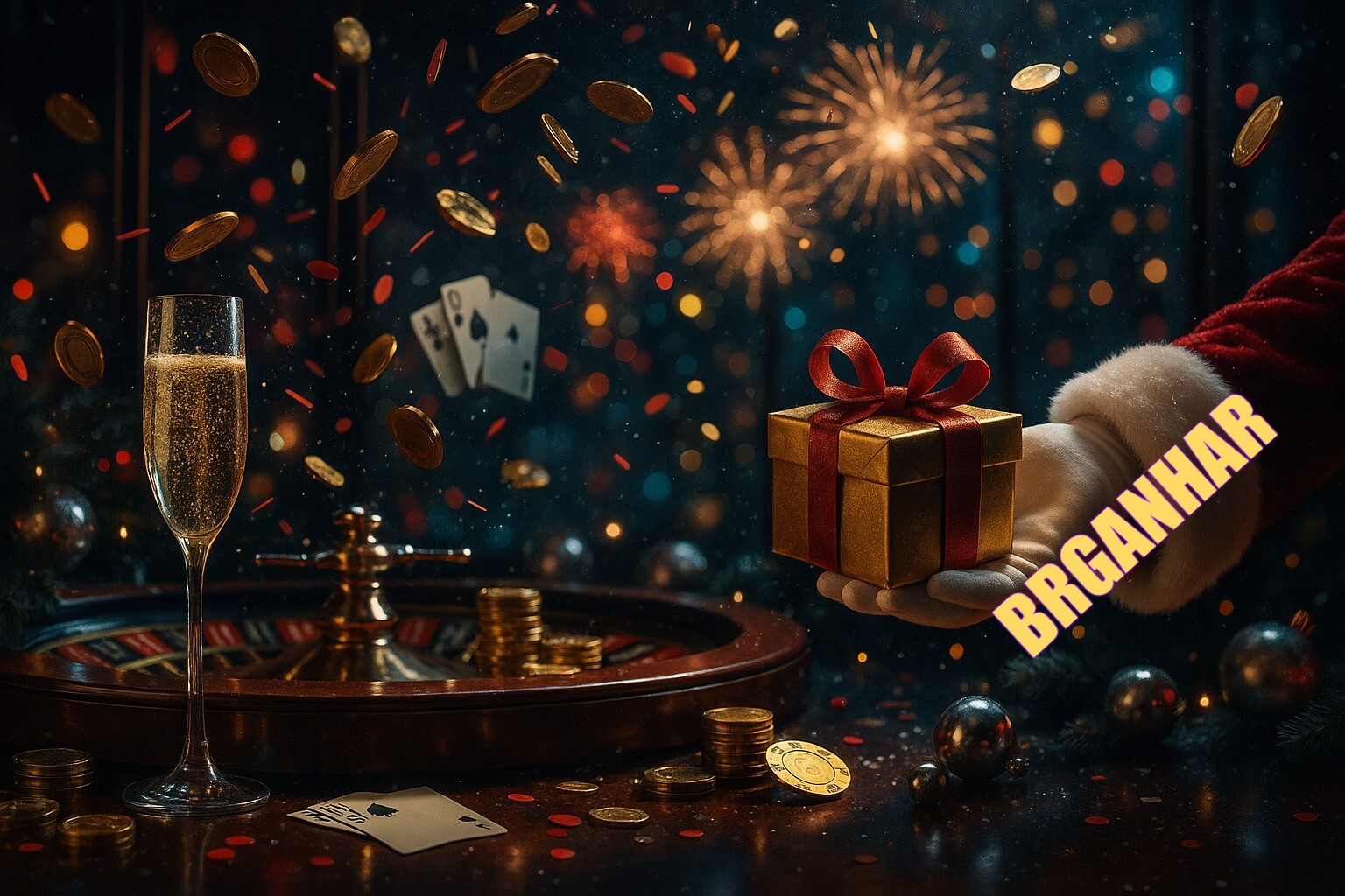 Promoções de Ano Novo no BRGANHAR